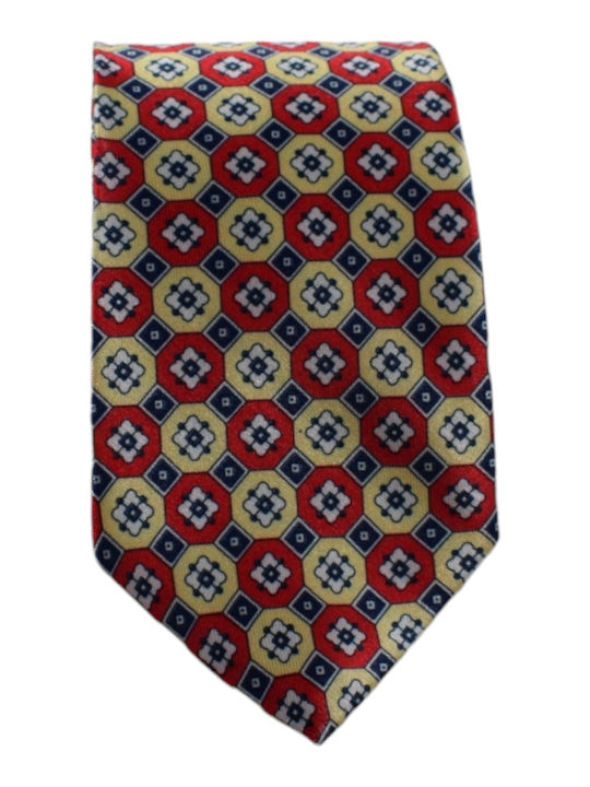 Cavallo Men's Tie in Orange Color
