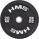 HMS Scheibenset Olympischen Typs Gummierte 1 x 20kg Φ50mm