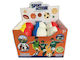 Zweifarbiger Fußball 10 cm Mku312593