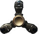 Fidget Spinner Transformers Drei Blätter 4 Minuten Silber