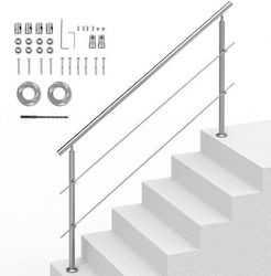 Vevor Handrails 70.9in Outdoor Steps 2 Crosses Porch Deck Bxgslzfs180cxmyzkv0 Vevor Handrails 70.9in Outdoor Steps 2 Crosses Porch Deck Bxgslzfs180cxmyzkv0