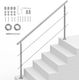 Vevor Handrails 70.9in Outdoor Steps 2 Crosses Porch Deck Bxgslzfs180cxmyzkv0