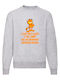 Fruit of the Loom Sweater Garfield Cat No20 Sweatshirt Gray Garfield-Katze 0622163-GREY
