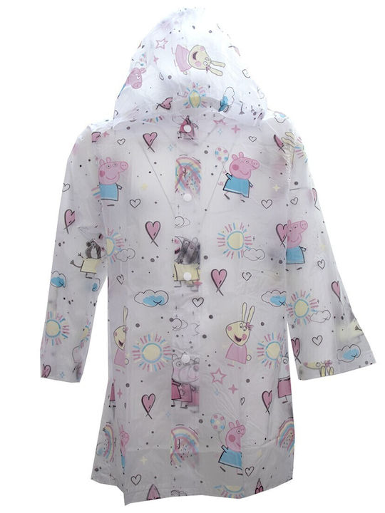 Peppa Pig Kids Casual Transparent Jacket