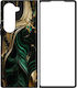 Мраморен зелено-златен Samsung Galaxy Z Fold 4