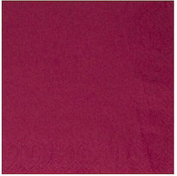 Șervețele de hârtie Krinos Luxury 1/4 Pliere 2 straturi 33x33cm 400buc Bordeaux Șervețele de hârtie Krinos Luxury 1/4 Pliere 2 straturi 33x33cm 400buc Bordeaux
