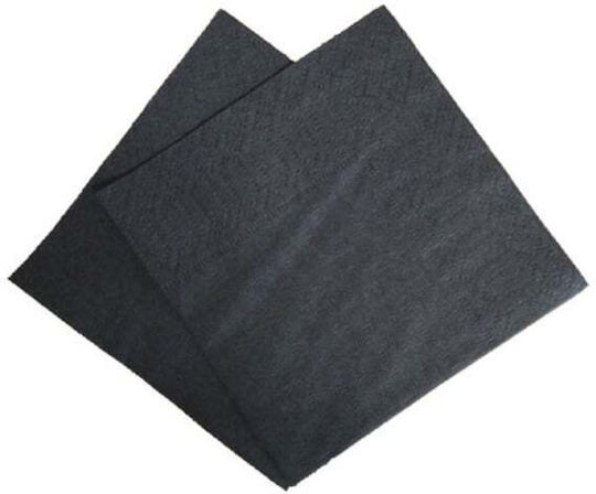 Șervețele de hârtie de lux Krinos 2 straturi 1/4 33x33cm 400 bucăți Negru
