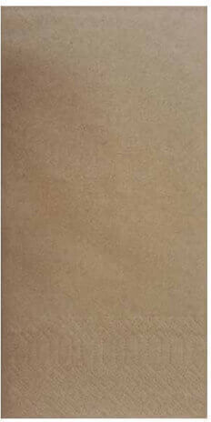 Șervețele de lux din hârtie Krinos 2 straturi 125 buc Kraft maro