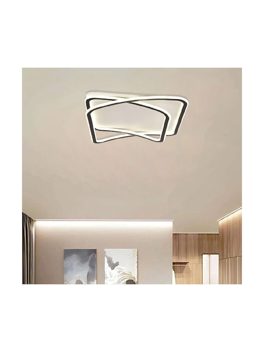 Inlight Πλαφονιέρα Οροφής Λευκή με Ενσωματωμένο LED