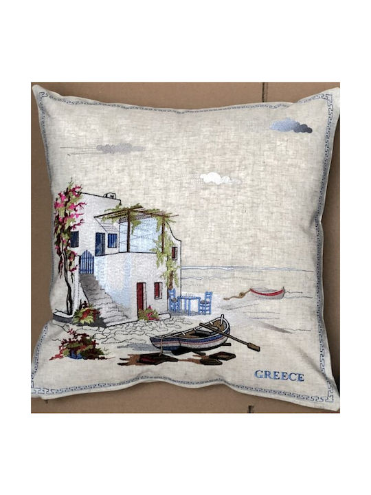 F&L Touristische Zierkissen In Weiß 45x45cm