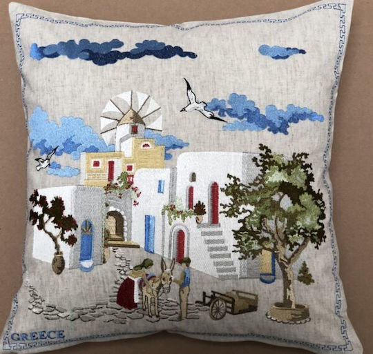 F L Perne Turistice De Culoare Albastru Deschis 45x45cm