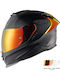 Nexx Y.100R Subsonic Black / Red Κράνος Μηχανής Full Face DOT / ECE 22.06 1575gr με Pinlock και Sunvisor