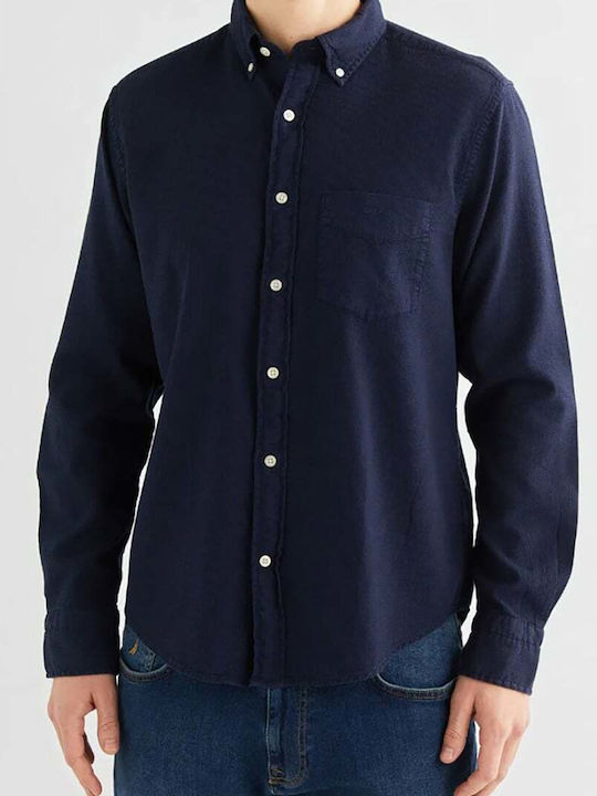 Gant Long-sleeved Shirt Blue