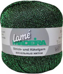 Strickgarn Metallic Madeira Grün 458