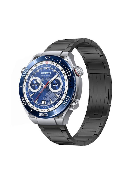 Каишка Черен (Huawei Watch GT/GT Pro 2/3/4/5 / Ultimate 46mm)
