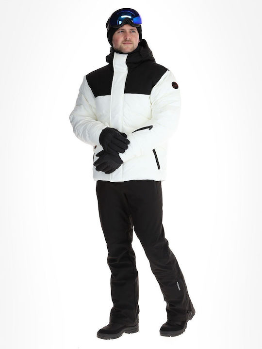 Icepeak 56112530-012 Ανδρικό Μπουφάν για Σκι & Snowboard Μπεζ