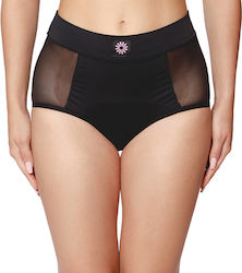 Femi.Eko Slip με Δαντέλα Black