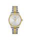 Tissot T-classic Ανδρικό Ρολόι Μπαταρίας με Ασημί Μεταλλικό Μπρασελέ
