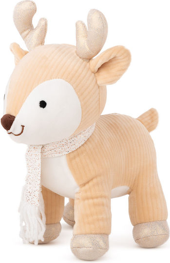 Amek Toys Plush Fawn Scarf Christmas 25 cm