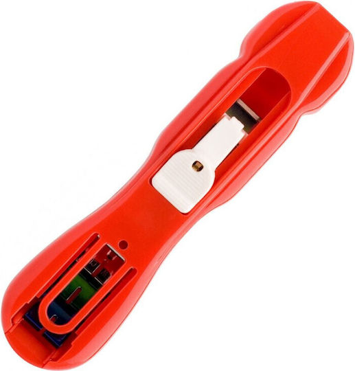 Ico Κλιπ Πλαστικό Magic Clip Dispenser Κόκκινο