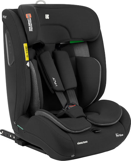 Kikka Boo i-Flit Baby Car Seat i-Size with Isofix Black 9-36 kg