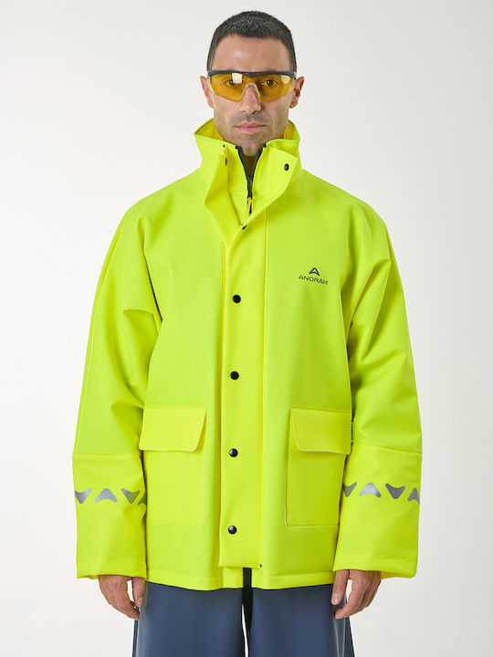 Anorak Waterproof Reflective Street R Long Fluo...
