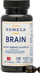 Romega Arctic Herring Caviar Oil Brain 120 Softgels Romega Arctic Herring Caviar Oil Brain 120 Softgels