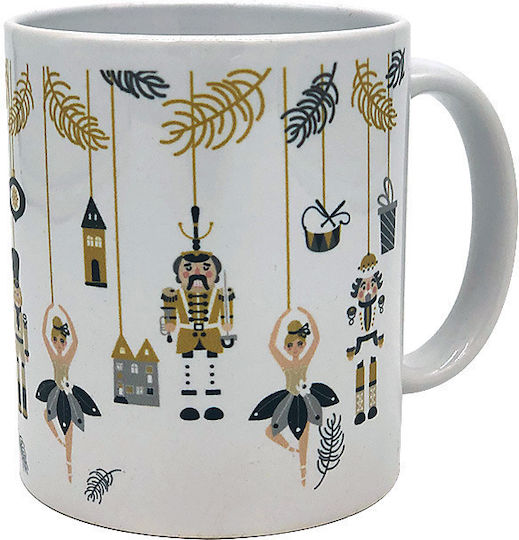 LiebeQueen Mug with Nutcrackers LiebeQueen Mug with Nutcrackers