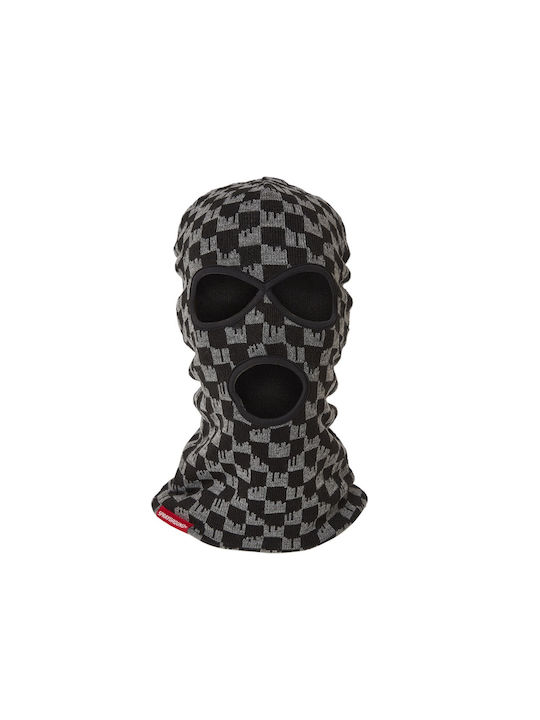 Sprayground Checkered Drip Αθλητικό Full Face Μαύρο