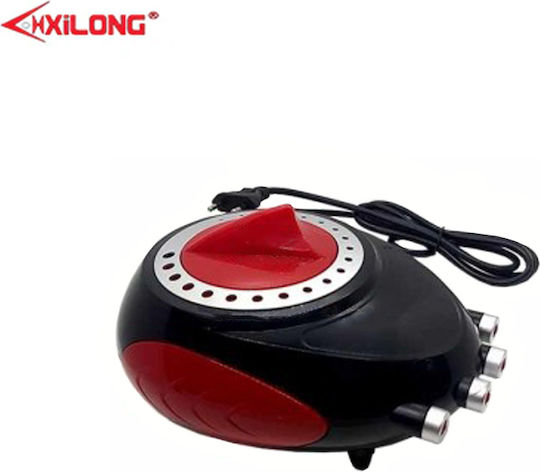 Αεραντλία Ενυδρείου 4 Εξόδους 8w Xilong Xl-008c