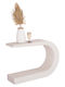 Wooden Console Table Off-white L110xW30xH70cm