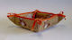 F L Bread Basket in Red
