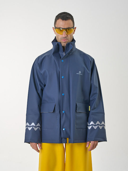 Anorak Waterproof Jacket Double Reflective Stre...