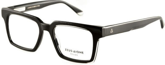 Zeus & Dione Bărbați Plastic Rame Ochelari Negru Atreus-C1