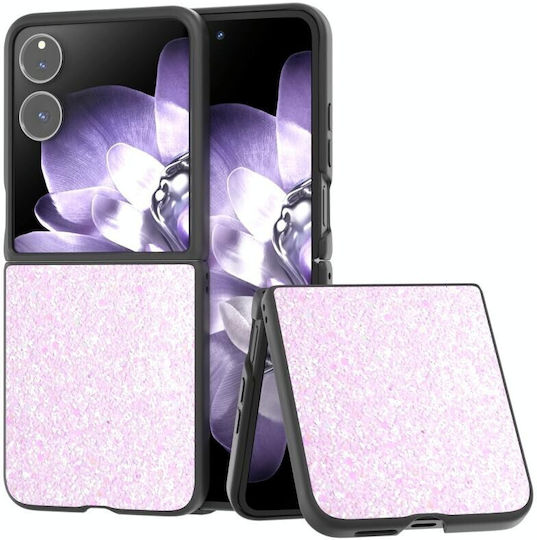 Glitter Powder Book Πλαστικό Ροζ (Xiaomi Mix Flip)
