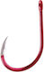 Bkk Octopus Beak Red Hooks 4/0 5pcs