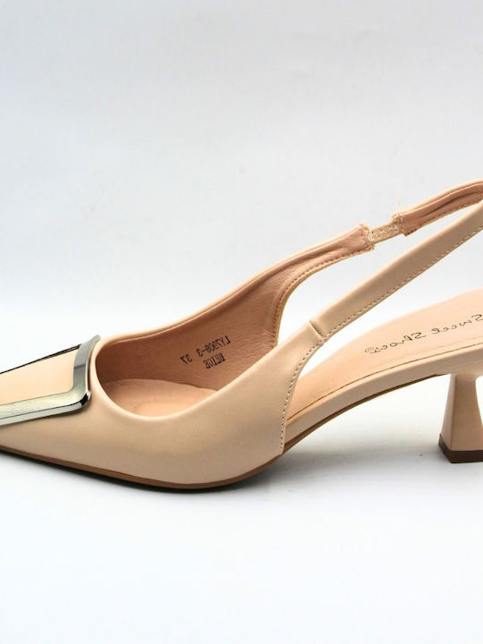 Plato Beige Heels