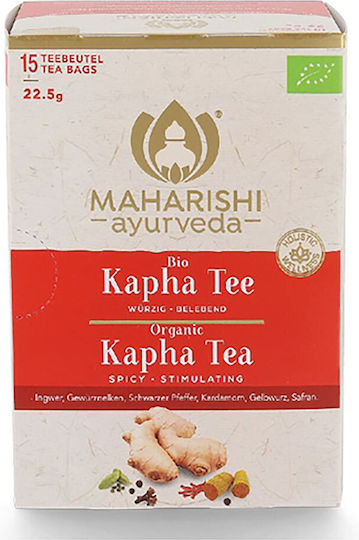 Maharishi Μαύρο Τσάι Βιολογικό Προϊόν 15 Φακελάκια