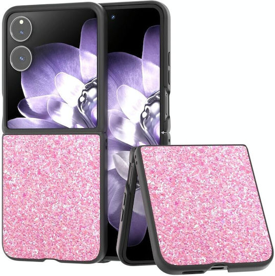 Glitter Powder Book Πλαστικό Μωβ (Xiaomi Mix Flip)
