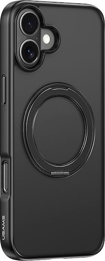 Usams Θήκη Gz Us-bh895 Iphone 16 Plus Διάφανη Μαύρη