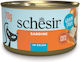 Schesir Wet Food for Cats in Cans with Sardine 70gr