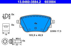 Ate Auto Bremsbeläge & Bremsscheiben Disc Brake Pad Set Ate Auto Bremsbeläge & Bremsscheiben Disc Brake Pad Set