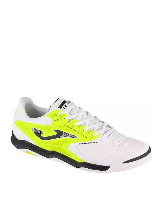 Joma Cancha CANS2532IN Football Shoes with Molded Cleats White
