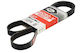 Gates Multi-v-belt Transmission Belt Grooves 6 Ribs 1405mm 21.4mm Black Alfa Romeo Giulietta 1.8 09.13-10.18
