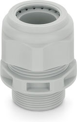 Garnitură de cablu din plastic Scame M16x1.5 cu piuliță IP66 gri 805.5416 Garnitură de cablu din plastic Scame M16x1.5 cu piuliță IP66 gri 805.5416