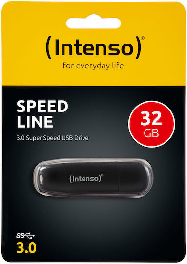 Intenso Speed Line 32GB USB 3.0 Stick Black