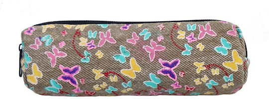 Tesoro Pencil Case Barrel Butterflies