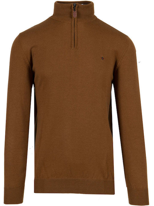 Mygolf Long Sleeve Sweater Camel