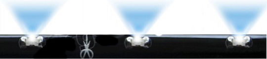 Simoni Racing LED-Autostreifen Blau