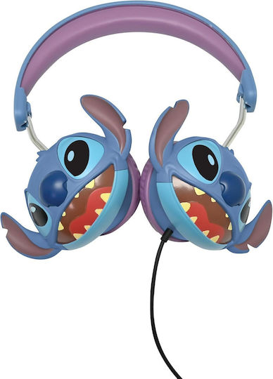 Lexibook Disney Stitch Ενσύρματα Παιδικά On Ear Ακουστικά Μπλε